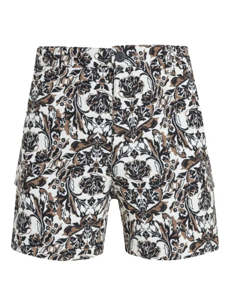 Шорти Osklen на цветя с принт черно