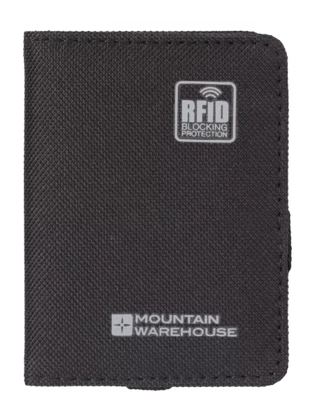 Portfel na karty płatnicze z ochroną na RFID Black