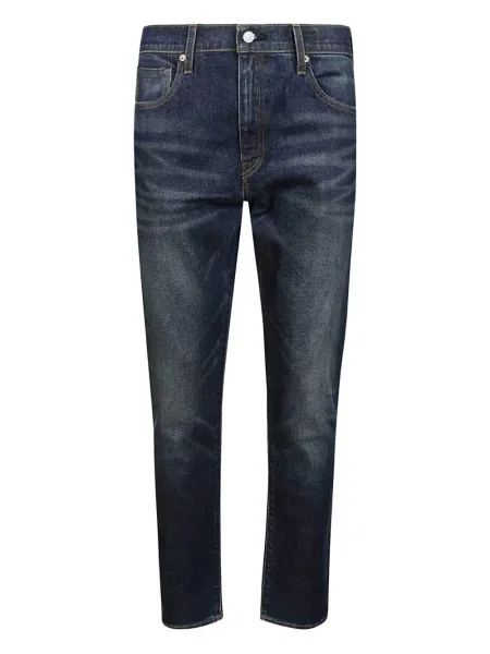 Pulover Levi's® cu decolteu rotund albastru