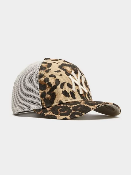 Leopardí kšiltovka New Era černá