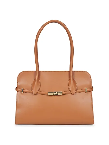 Pisemska torbica Furla rjava