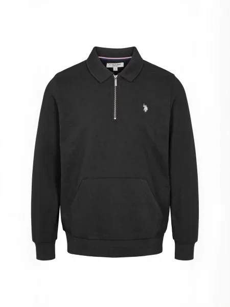 U.S. POLO ASSN. Pulover UMDagur negru