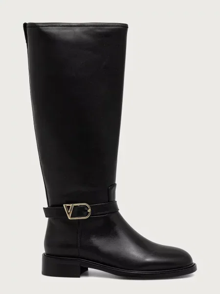 Valentino чоботи для верхової їзди шкіряні OLIVIA
