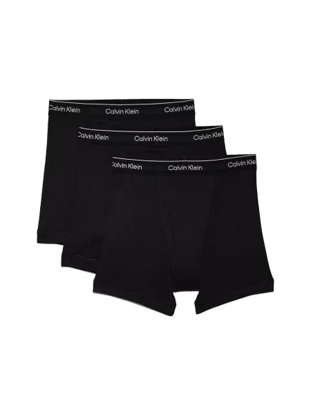 Boxeri Calvin Klein Boxer Brief Black XL alb
