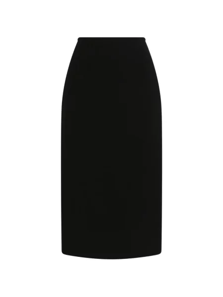 Fustă Dolce & Gabbana de lână negru