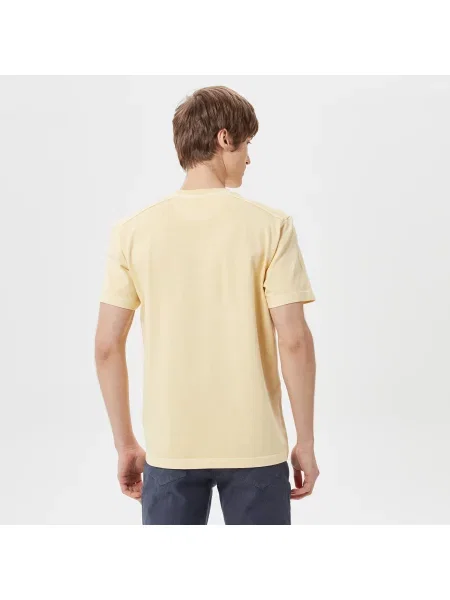 Lacoste Koszulka Unisex Lacoste żółta