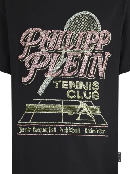 Tricou Philipp Plein tenis negru