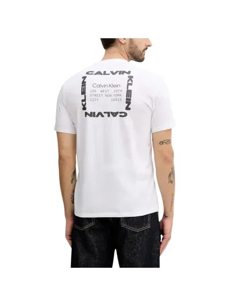 Calvin Klein Jeans Tricou | regular fit alb