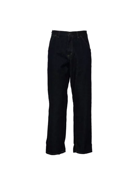 Spodnie Carhartt Wip niebieskie