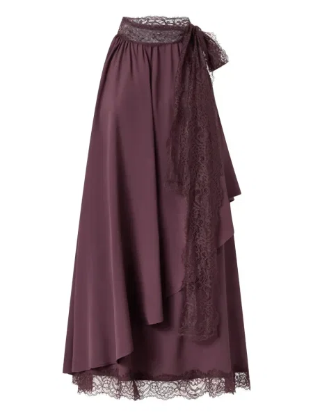 Rochie mini Pinko din dantelă de costum roșu