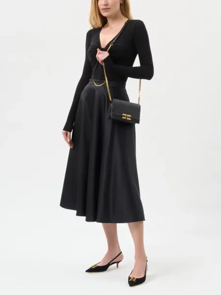 Юбка Elisabetta Franchi черная