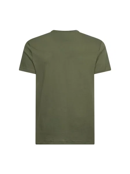 Polo Ralph Lauren Koszulki Mężczyzna L Logo Detail Crew Neck T-Shirt zielony