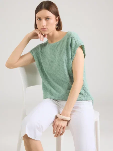 Hailys Tricou mentă verde