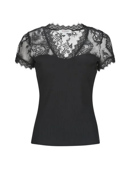 Bluză Morgan din dantelă negru