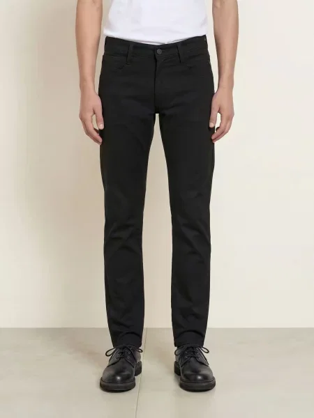 Replay Jeansy Anbass Slim Fit schwarz czarne
