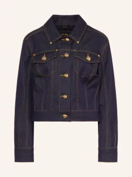 Goldbergh Džínová Bunda Mysa raw denim