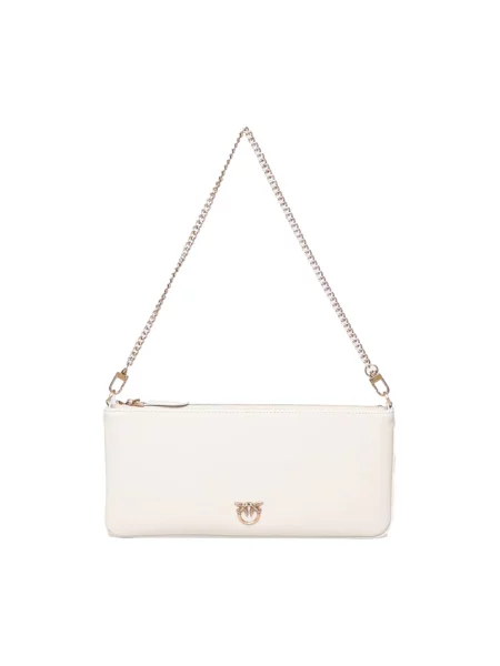 Torebka Pinko bez obcasa biała