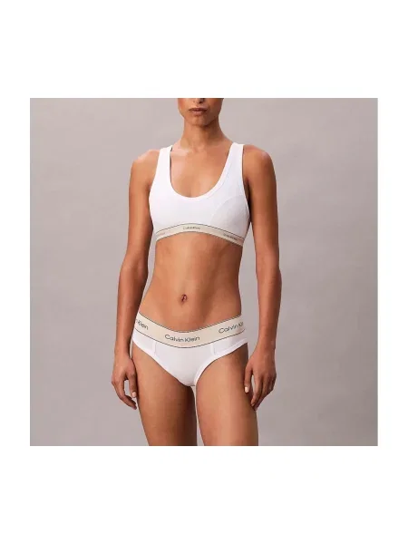 Nohavičky Calvin Klein Jeans biela