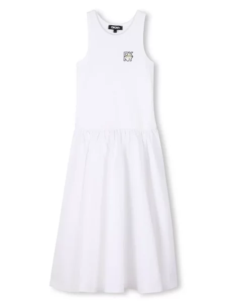 Dětské šaty Dkny bílé