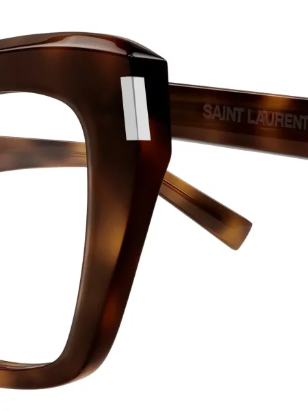 Saulės akiniai Saint Laurent Eyewear ruda