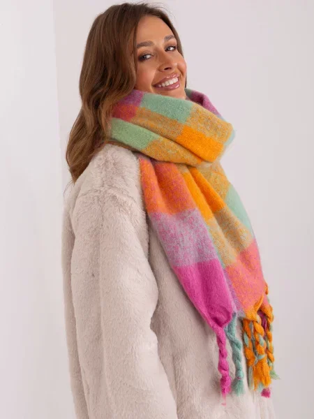 Fular Wool Fashion Italia roz