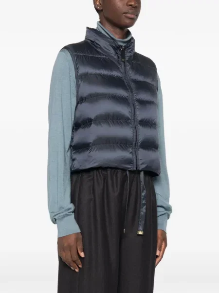 Matlasat vestă Max Mara albastru