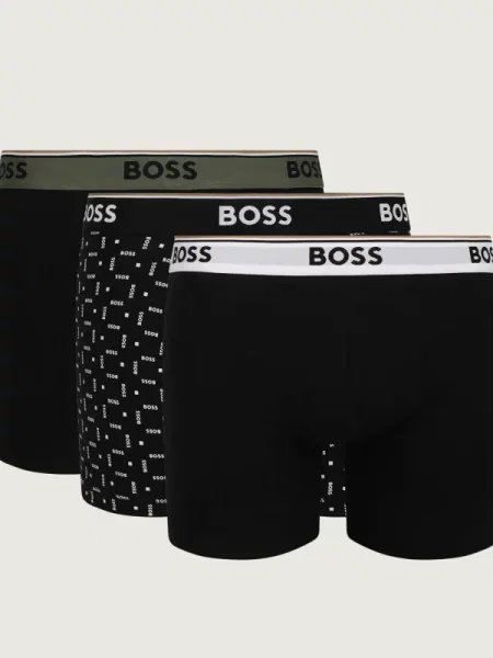 BOSS BLACK Chiloți boxer Power Des negru