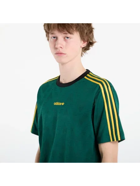Тениска Adidas Originals от джърси зелено