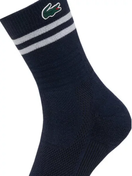Pánské ponožky Lacoste navy blue/white bílé