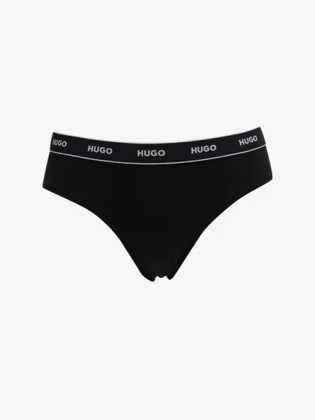 HUGO Fazonos bugyi szett Színes fekete