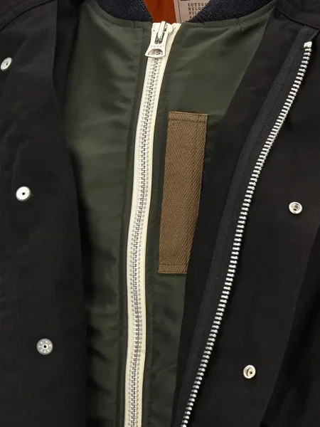 Geacă parka Sacai negru