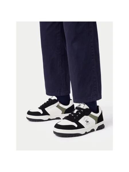 Sneakersy Beverly Hills Polo Club białe