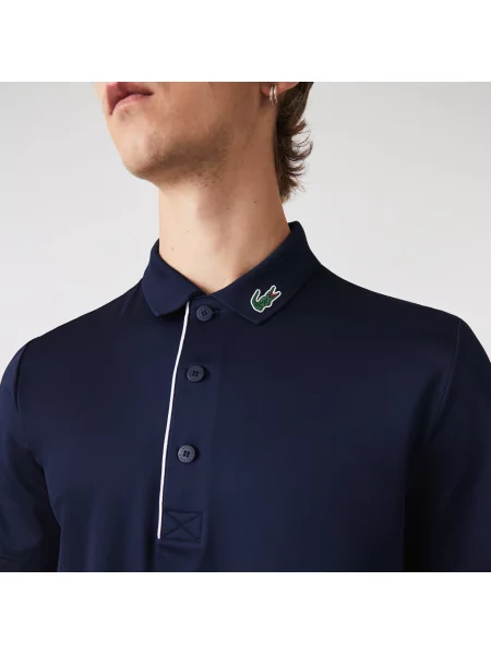 Lacoste Koszulka Polo Sport Regular Fit granatowa