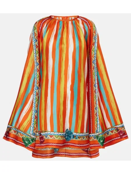 Cămașă Dolce&gabbana de mătase cu dungi