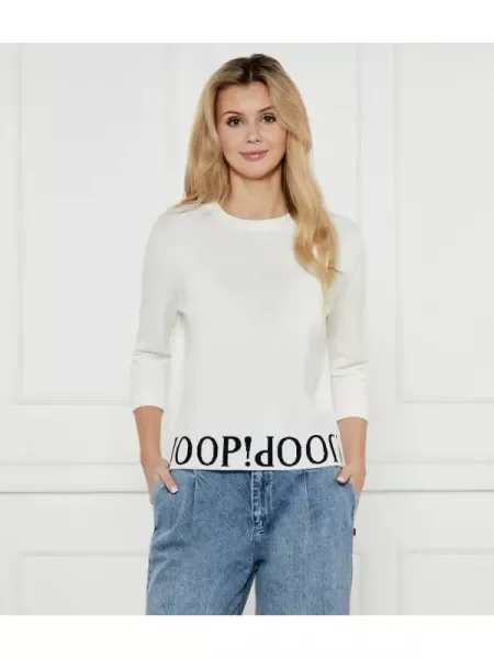 Joop! Pulover Kassa alb