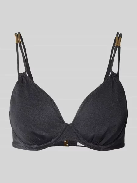 Góra od bikini z regulowanymi ramiączkami Marie Jo czarne