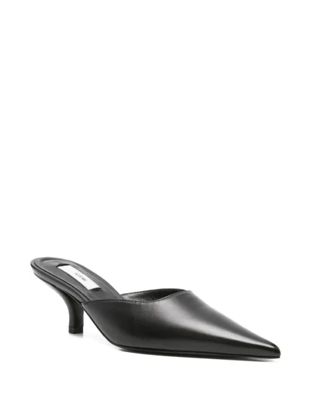 Papuci tip mules Toteme negru