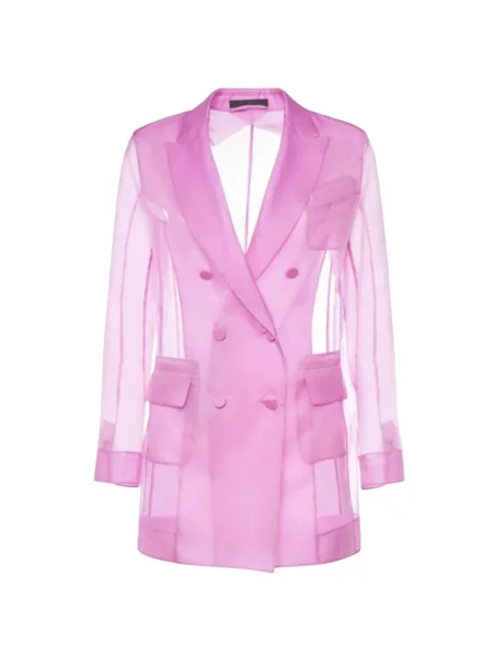 Marynarka Max Mara z organzy różowa