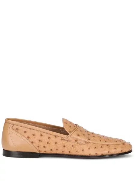 Papuci de casă Dolce & Gabbana din piele