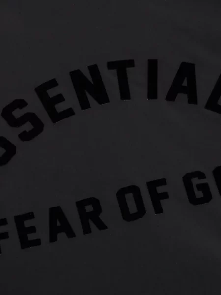 Риза Fear Of God Essentials с качулка кафяво