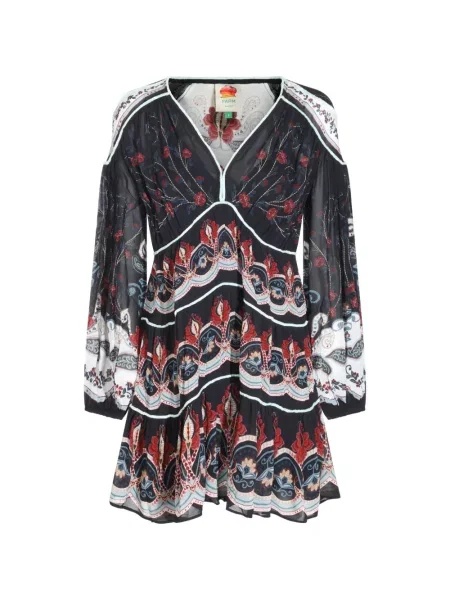 Lung rochie mini Farm Rio negru
