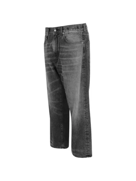 Blugi R13 cu 5 buzunare gri