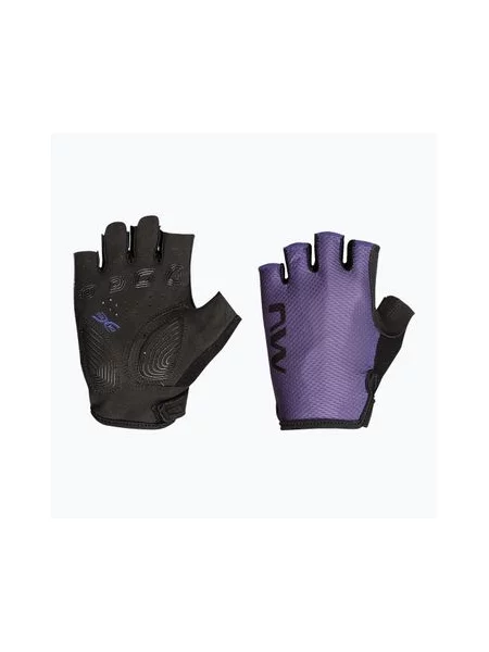 Велосипедні рукавички Northwave Active Short Finger темно-фіолетові фіолетові