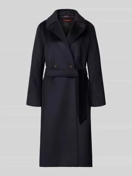 Płaszcz o kroju regular fit z czystej żywej wełny model RESINA' Weekend Max Mara