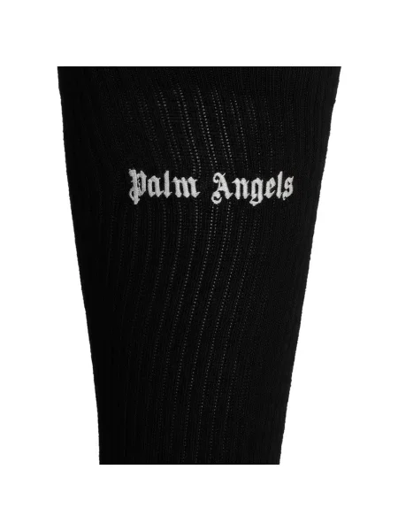 Șosete Palm Angels cu broderie negru