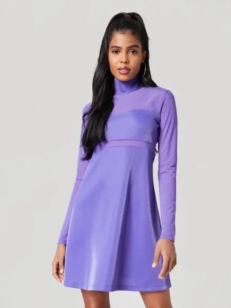 Katy Perry exclusive for ABOUT YOU Rochie Emilia lila