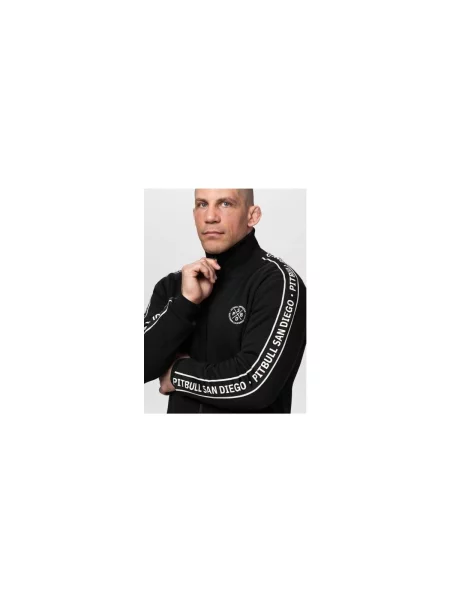 Běžecká bunda Pitbull West Coast bílá