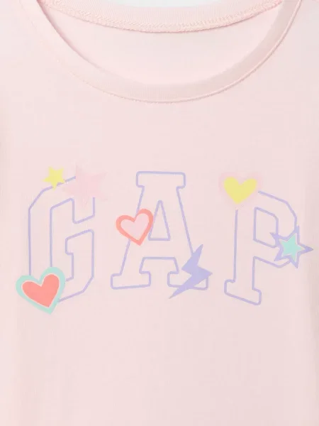 Тениска Gap розово