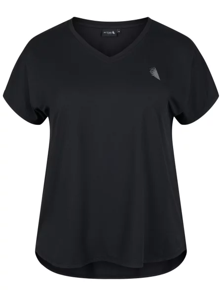 Active by Zizzi Tricou ABASIC' negru