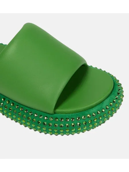 Sandale Jw Anderson din piele verde